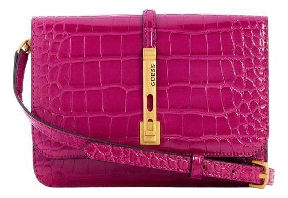 Mini Cartera Guess Mujer James Xbody Flap Organzer Rosado-0