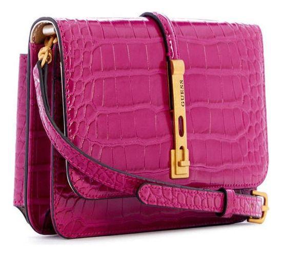 Mini Cartera Guess Mujer James Xbody Flap Organzer Rosado-1