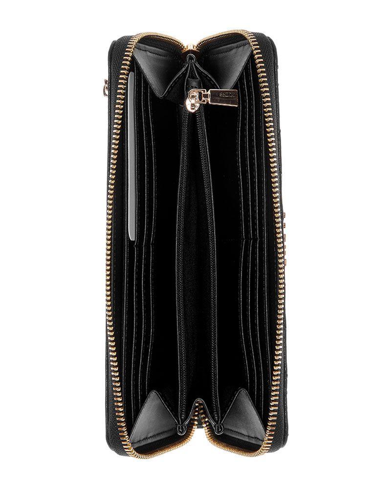 Billetera Anise Slg Large Zip Around Negro-2