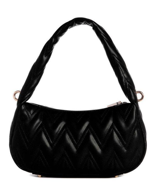 Cartera Guess Mujer Eda Top Zip Shoulder Bag Negro-1