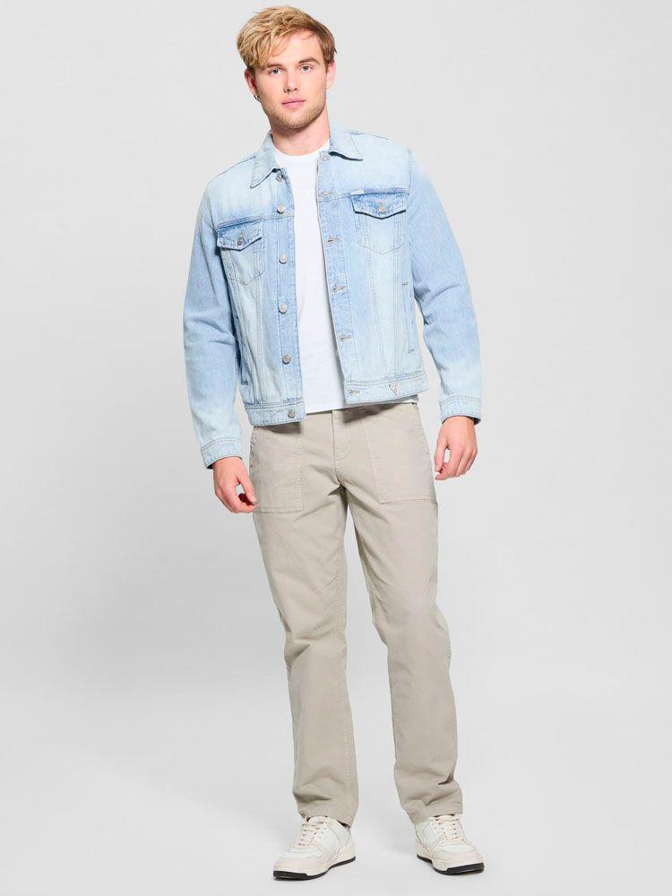 Chaqueta Guess Hombre Dillon Jacket Denim-2