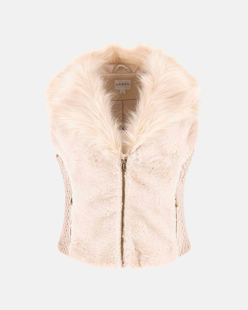Chaqueta Sl Amari Faux Fur Vest Multicolor-4
