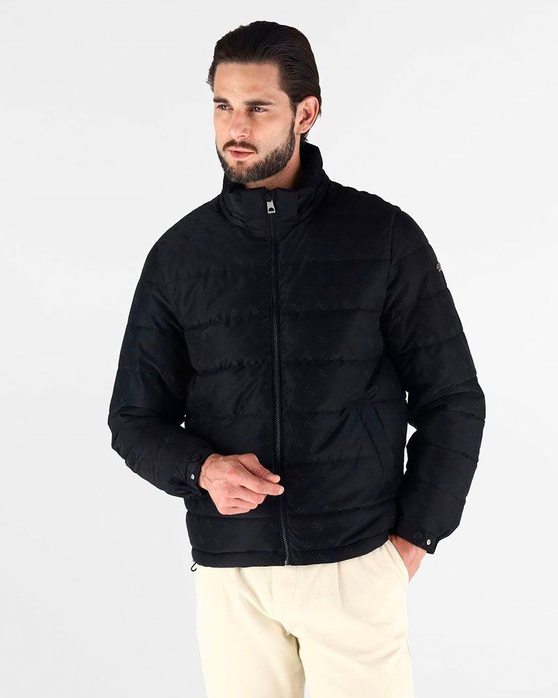 Chaqueta Monogram Puffa Negro Hombre-0