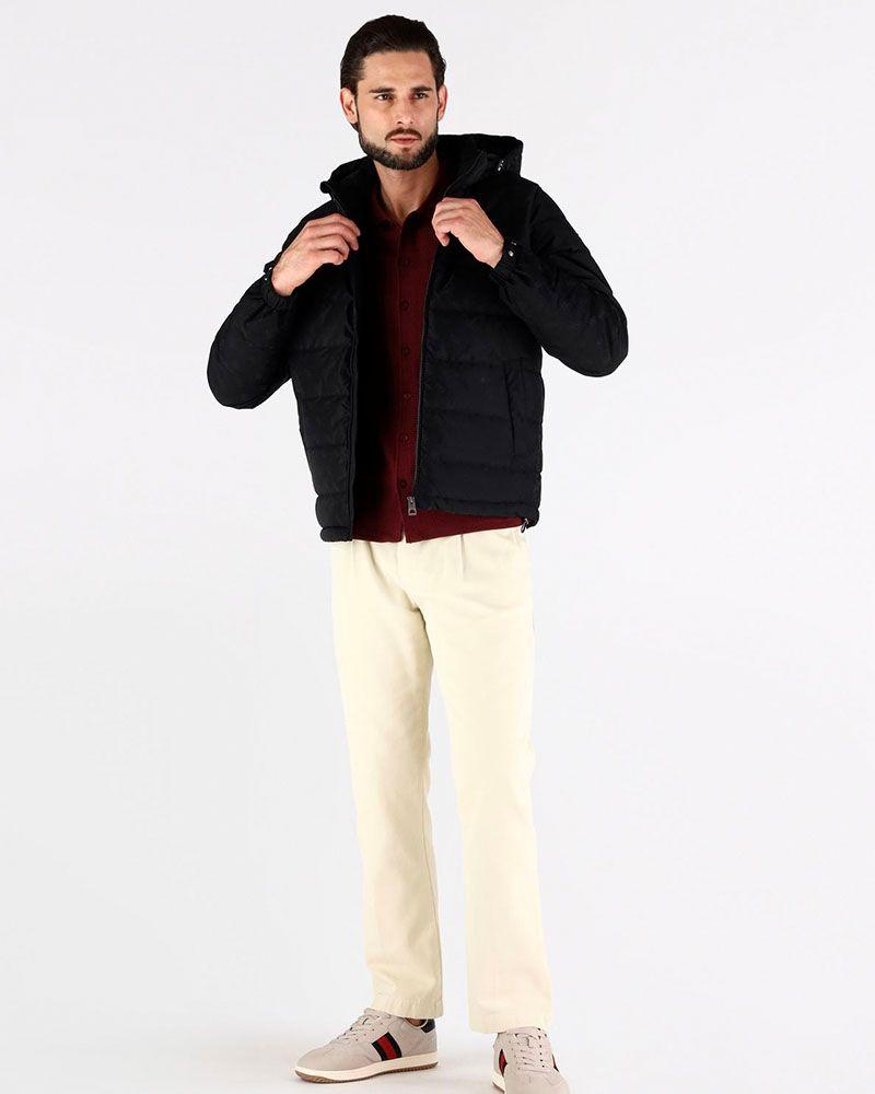 Chaqueta Monogram Puffa Negro Hombre-1