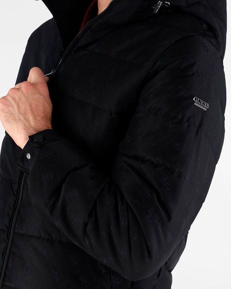 Chaqueta Monogram Puffa Negro Hombre-2