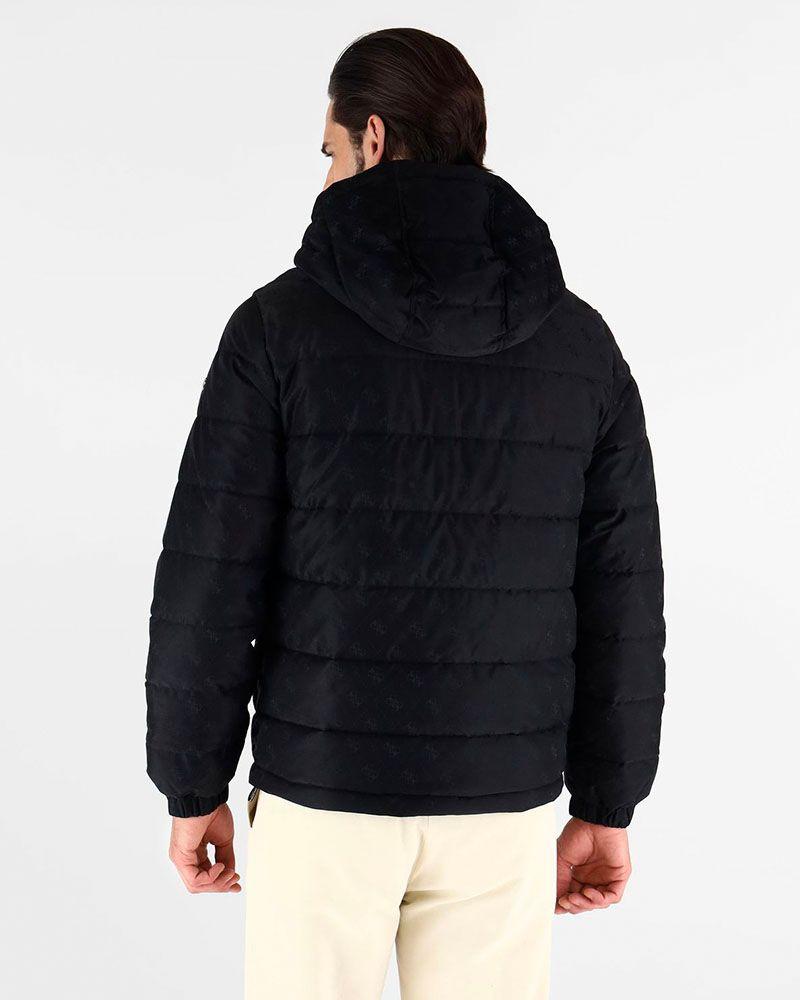 Chaqueta Monogram Puffa Negro Hombre-3