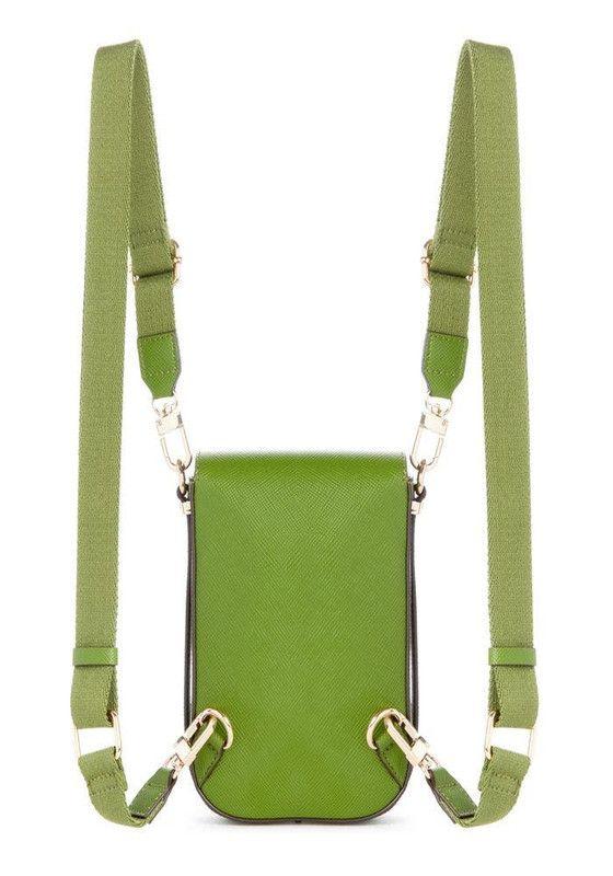 Mochila Guess Mujer Brynlee Mini Convrtbl Backpack Verde-2