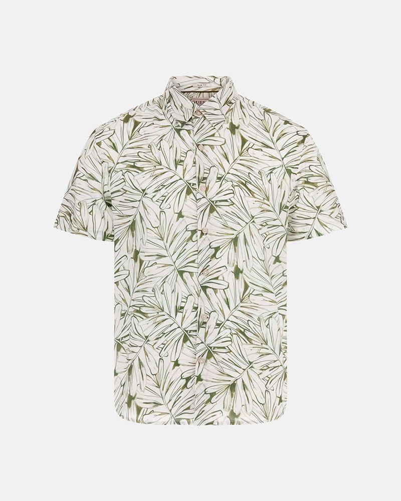 Camisa Ss Eco Rayon Oil Palm Shirt Multicolor-5