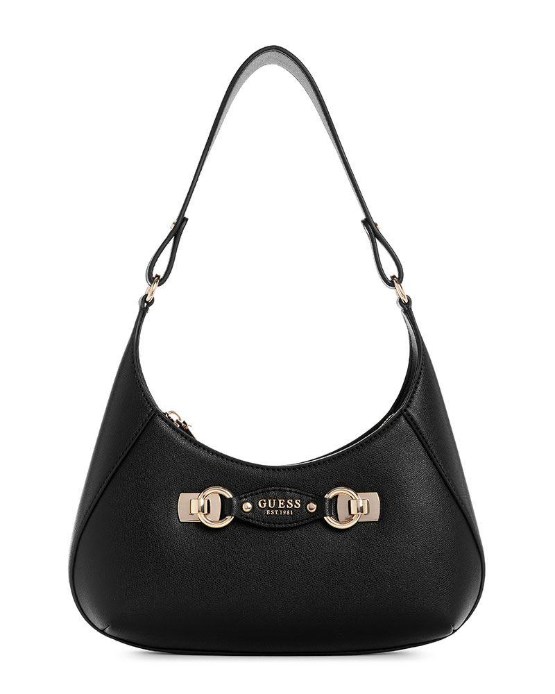Cartera Mimina Top Zip Shoulder Bag Negro-0