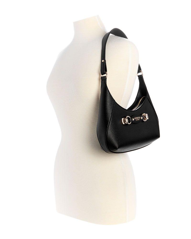 Cartera Mimina Top Zip Shoulder Bag Negro-4