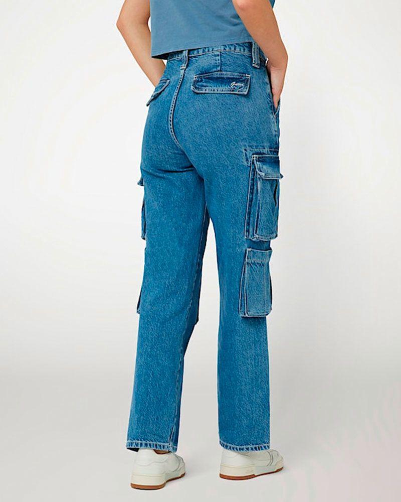 Jeans Guess Mujer Kori Cargo Denim-2