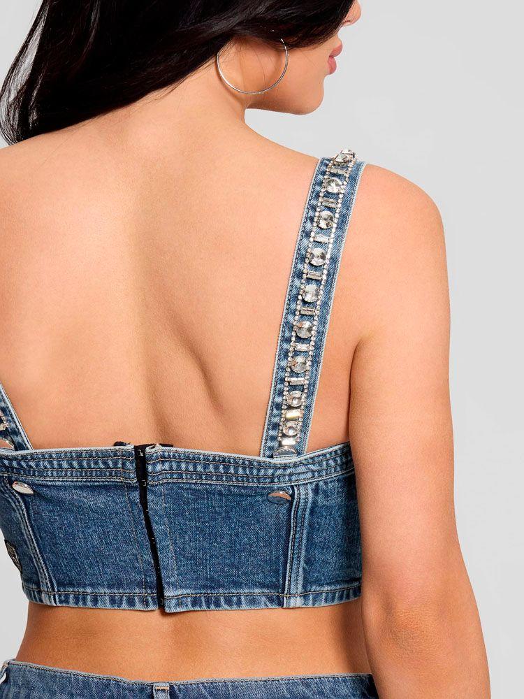 Top Kety Bustier Azul-3