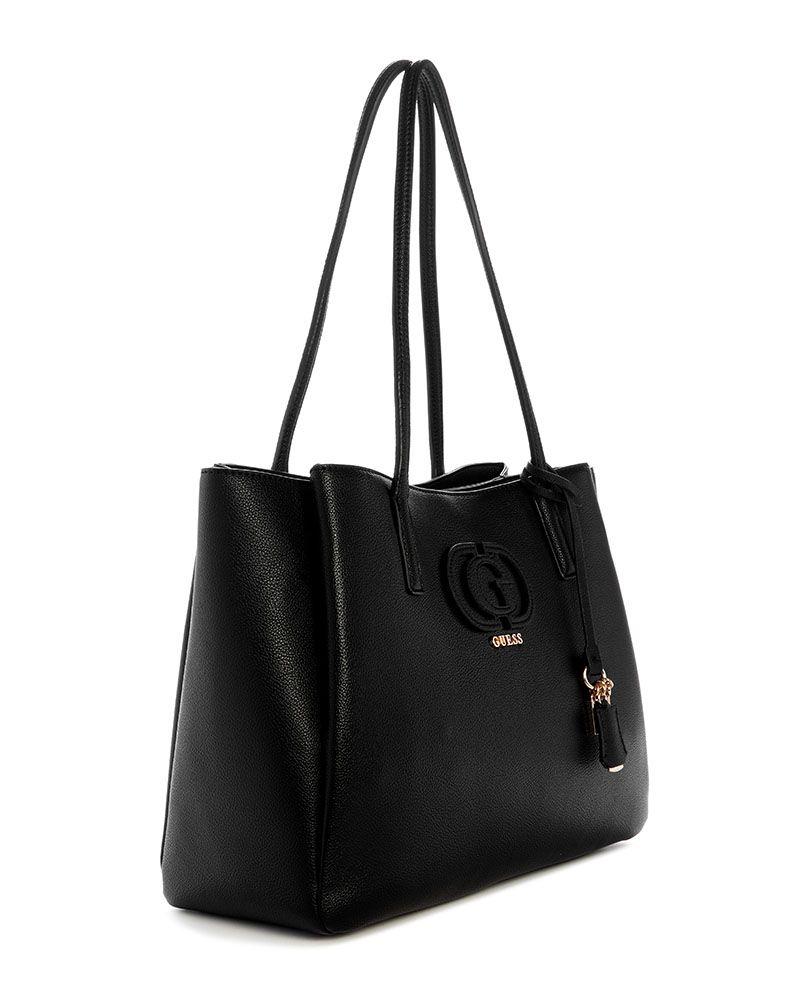 Cartera Guess Mujer Isola Multi Comp Tote Negro-3