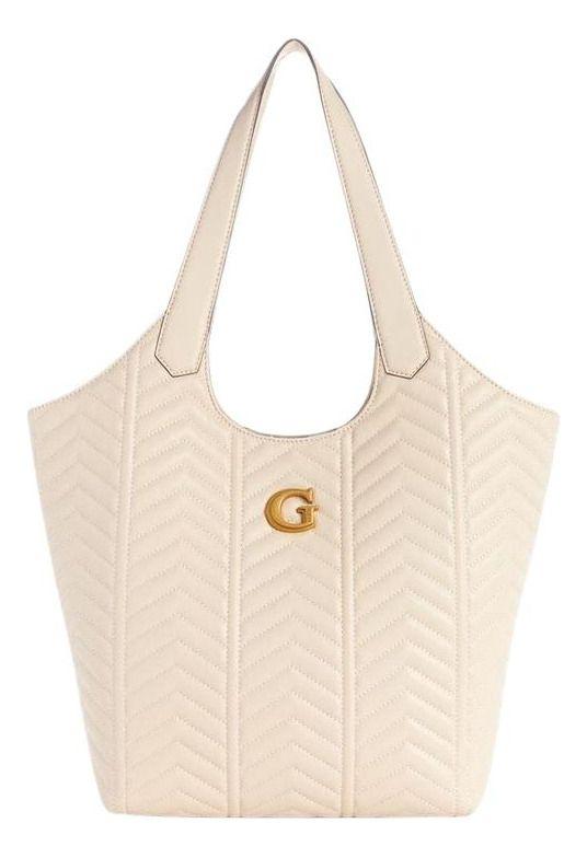 Cartera Guess Mujer Lovide Tote Crema-0