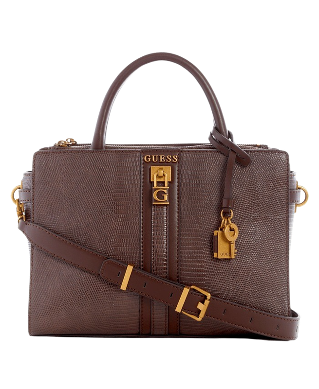 Cartera Guess Mujer Ginevra Elite Society Satchel Cafe-0