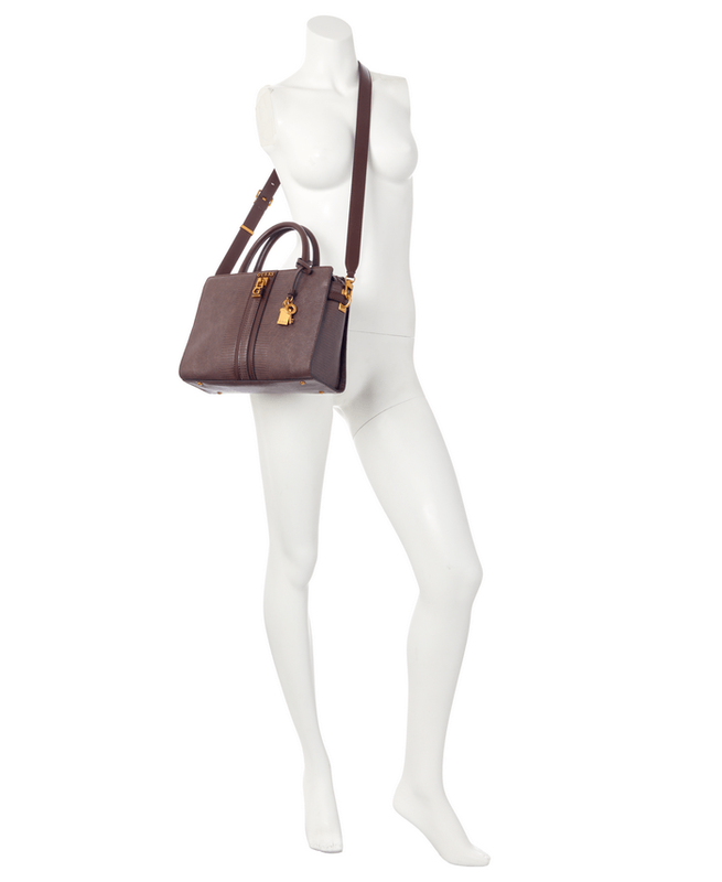 Cartera Guess Mujer Ginevra Elite Society Satchel Cafe-3