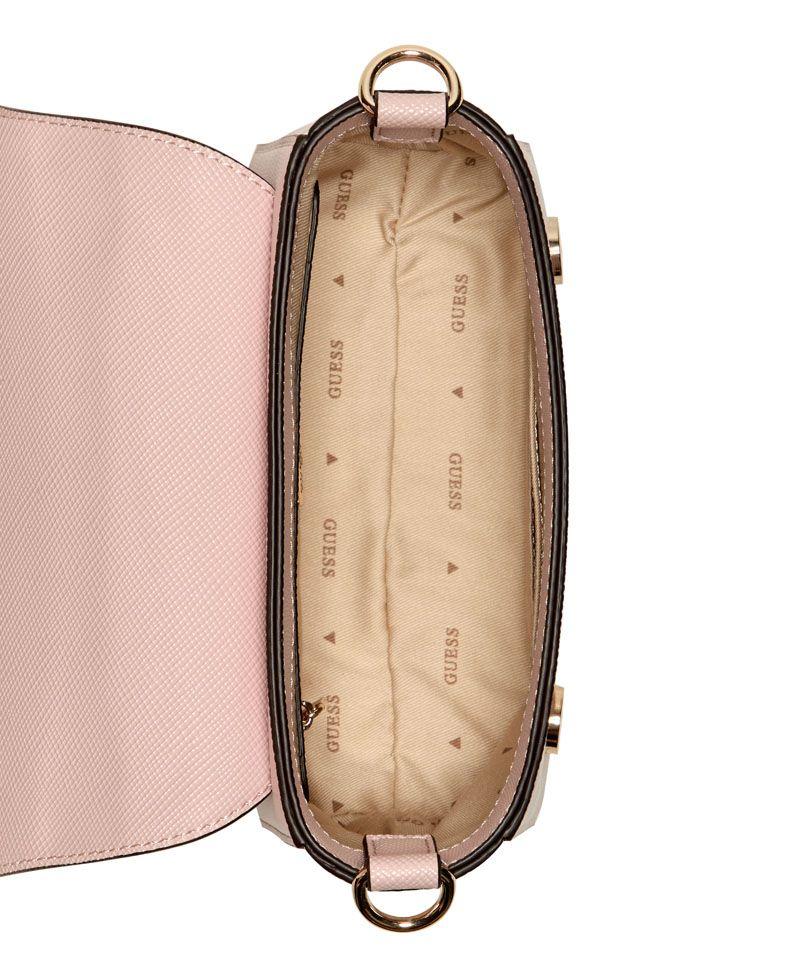 Cartera Fedana Top Handle Flap Beige-3