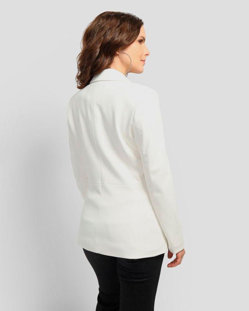 Blazer Guess Mujer Anna Blazer Blanco-3