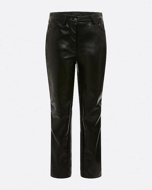 Pantalon Guess Mujer Kelly Straight Negro-3