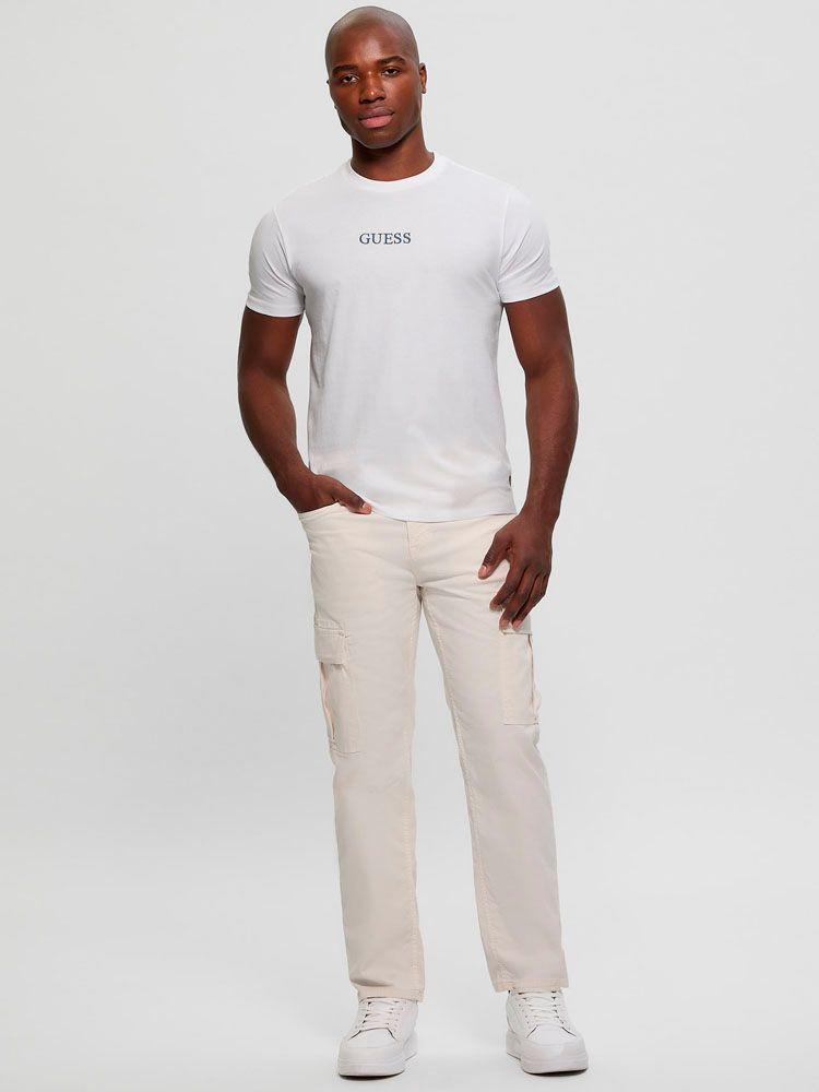 Polera Guess Hombre Ss Bsc City Of Dreams Tee Blanco-2