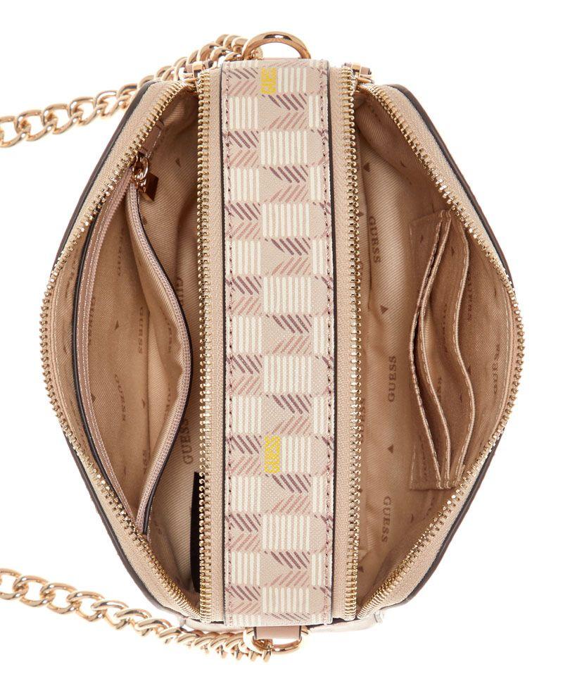 Cartera Guess Mujer G Wave Camera Crossbody Beige-3