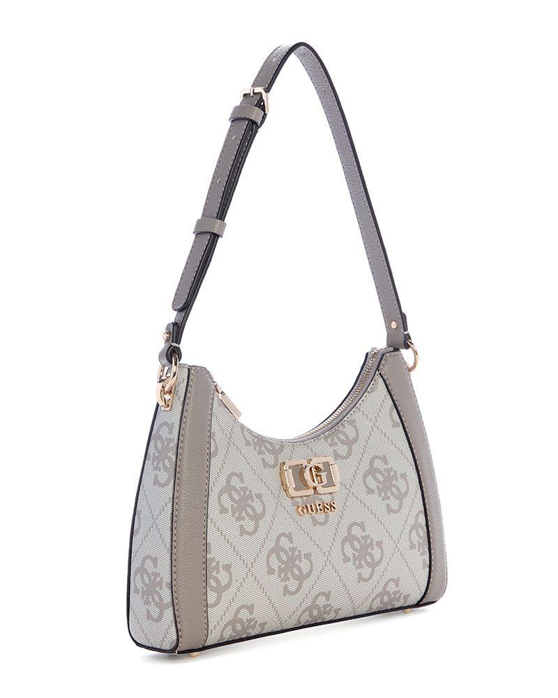 Cartera Karnilla Logo Shoulder Bag Gris-1