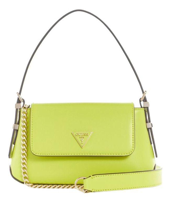 Mini Cartera Guess Mujer Desideria Mini Flap Shldr Bag Verde-0