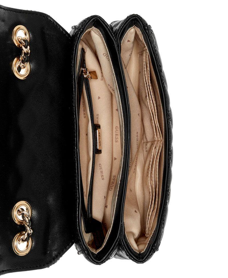 Cartera Giully Ii 2 Comp Cnvrtble Flap Negro-3