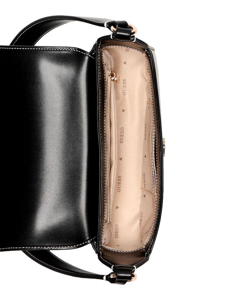 Cartera Ruby Flap Shoulder Bag Negro-3