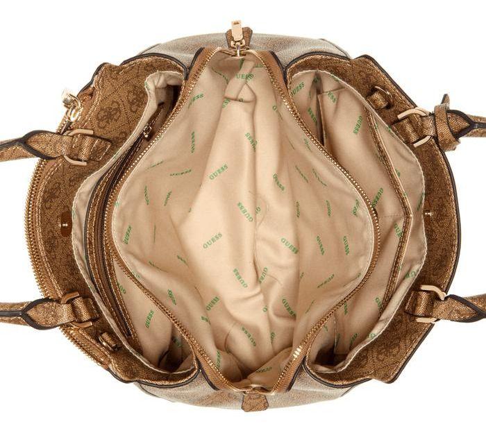 Cartera Guess Mujer Eco Elements Grlfrnd Satchel Café-3