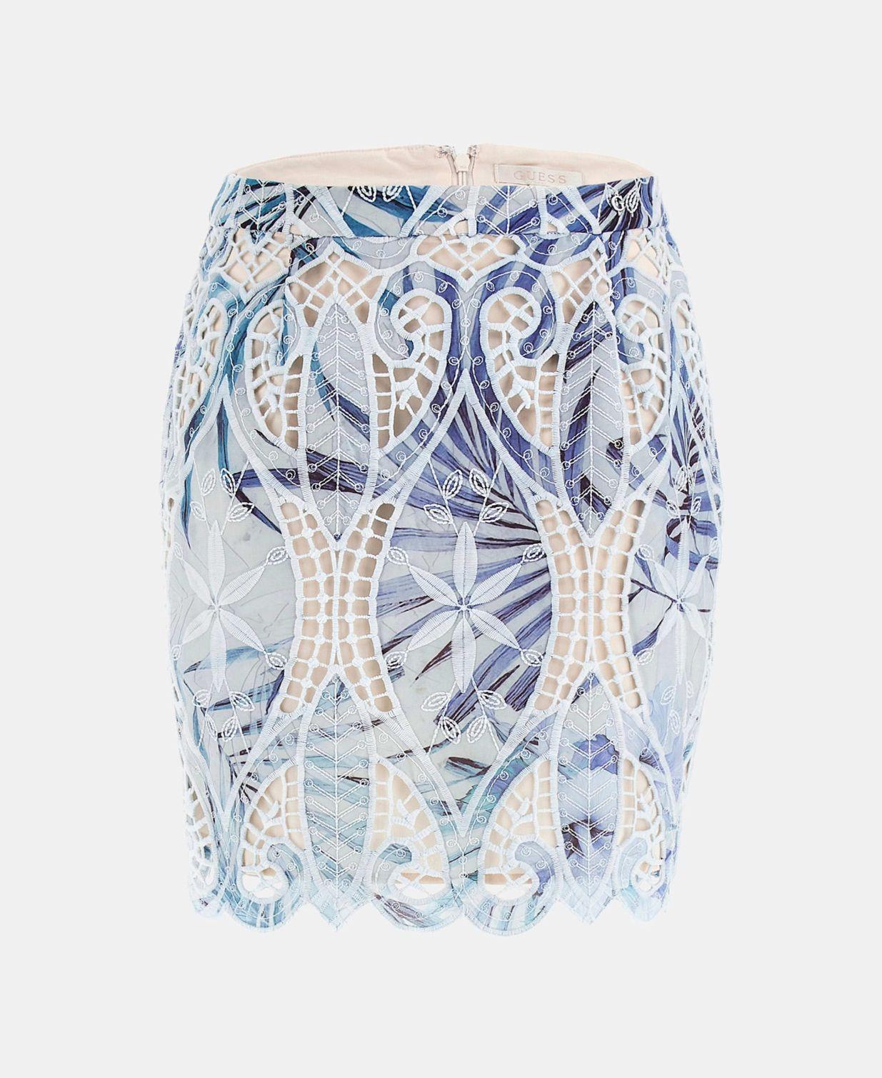 Falda Anastasia Embro Mini Skirt Multicolor-5