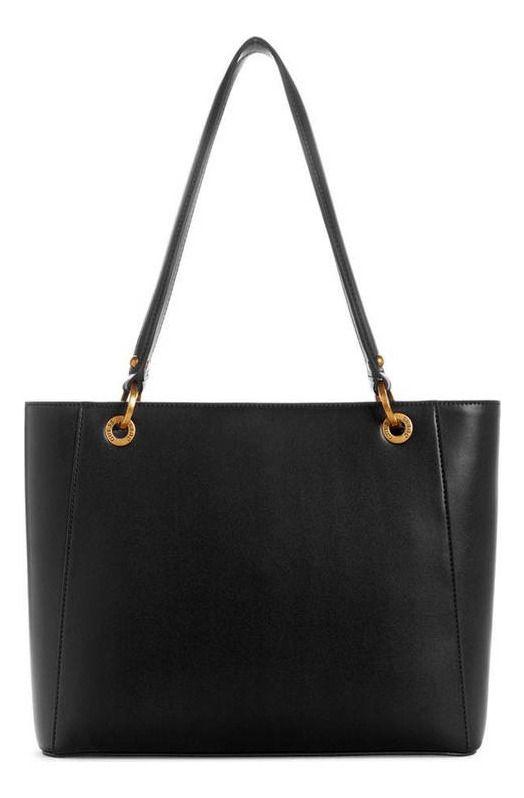 Cartera Guess Mujer Fleet Noel Tote Negro-2