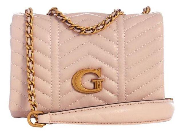 Mini Cartera Guess Mujer Lovide Convertbl Xbdy Flp Crema-0