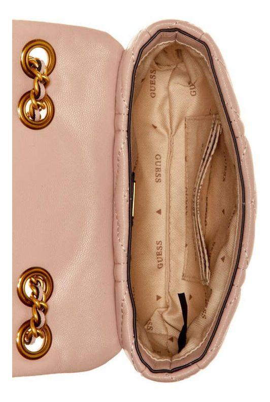 Mini Cartera Guess Mujer Lovide Convertbl Xbdy Flp Crema-3