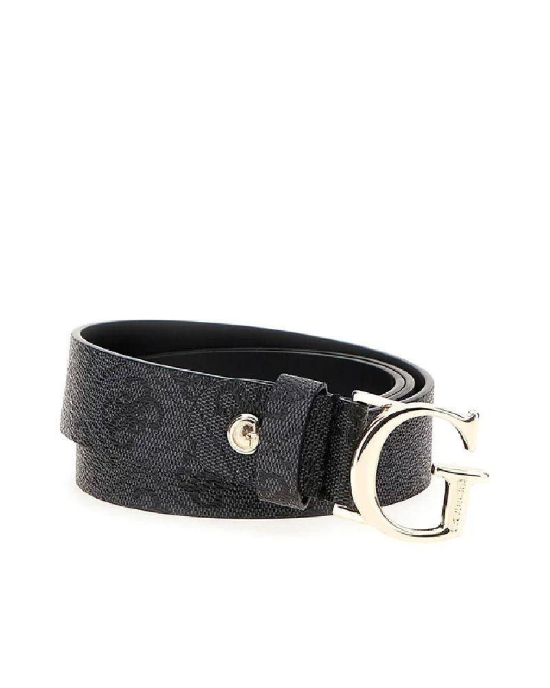 Cinturon Guess Mujer Noelle Logo Adj Pant Belt Gris-0