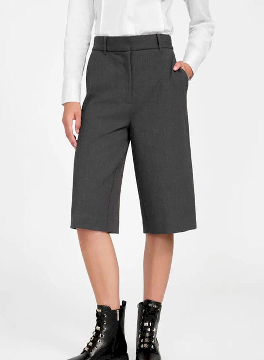 Short Guess Mujer Joandra City Bermuda Gris-0