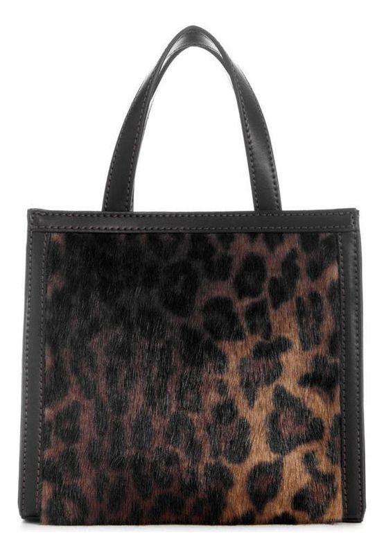 Mini Cartera Guess Mujer Bergen 2 Compartmnt Tote Multicolor-2