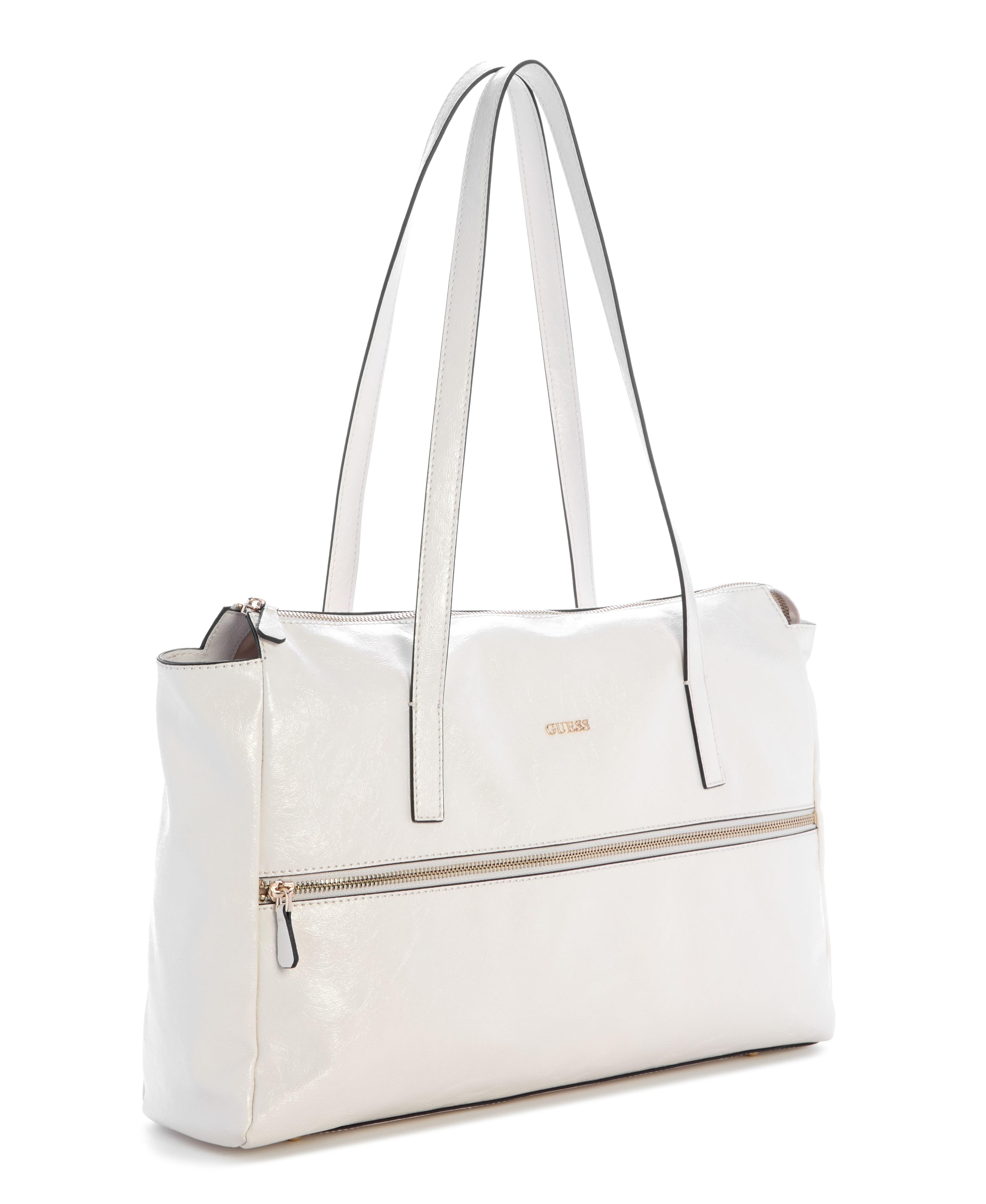 Cartera Justine Tote Blanco-2