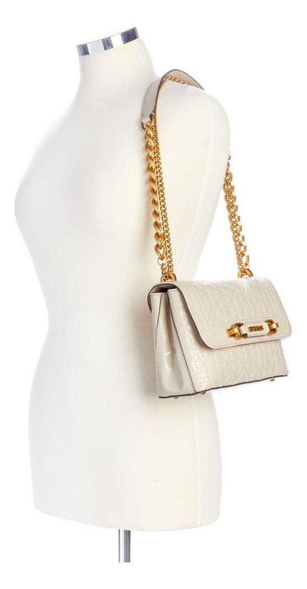Cartera Guess Mujer Aveta Convertible Crossbdy Flp Crema-4
