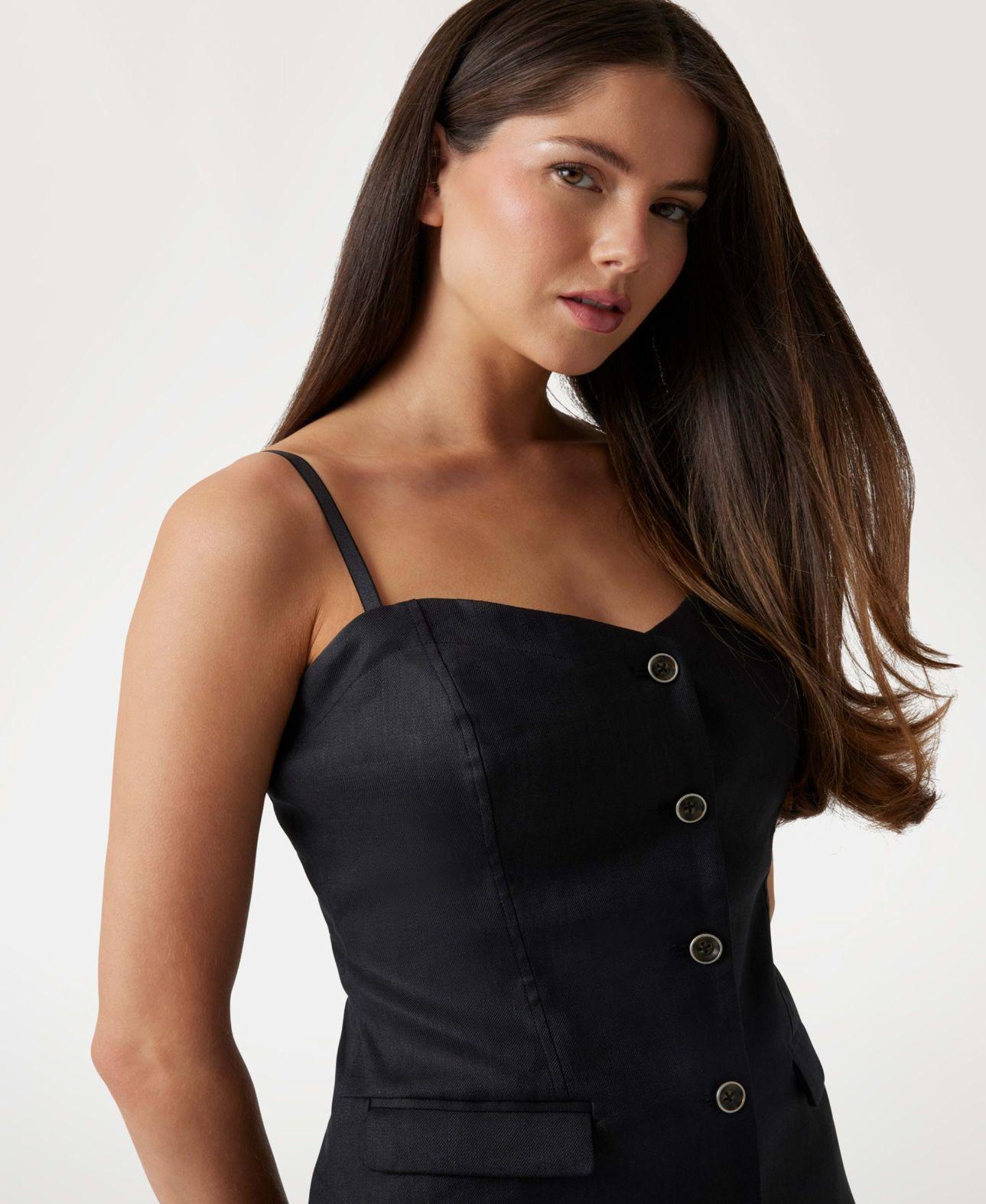 Polera Sl Isabeau Corset Top Negro-3