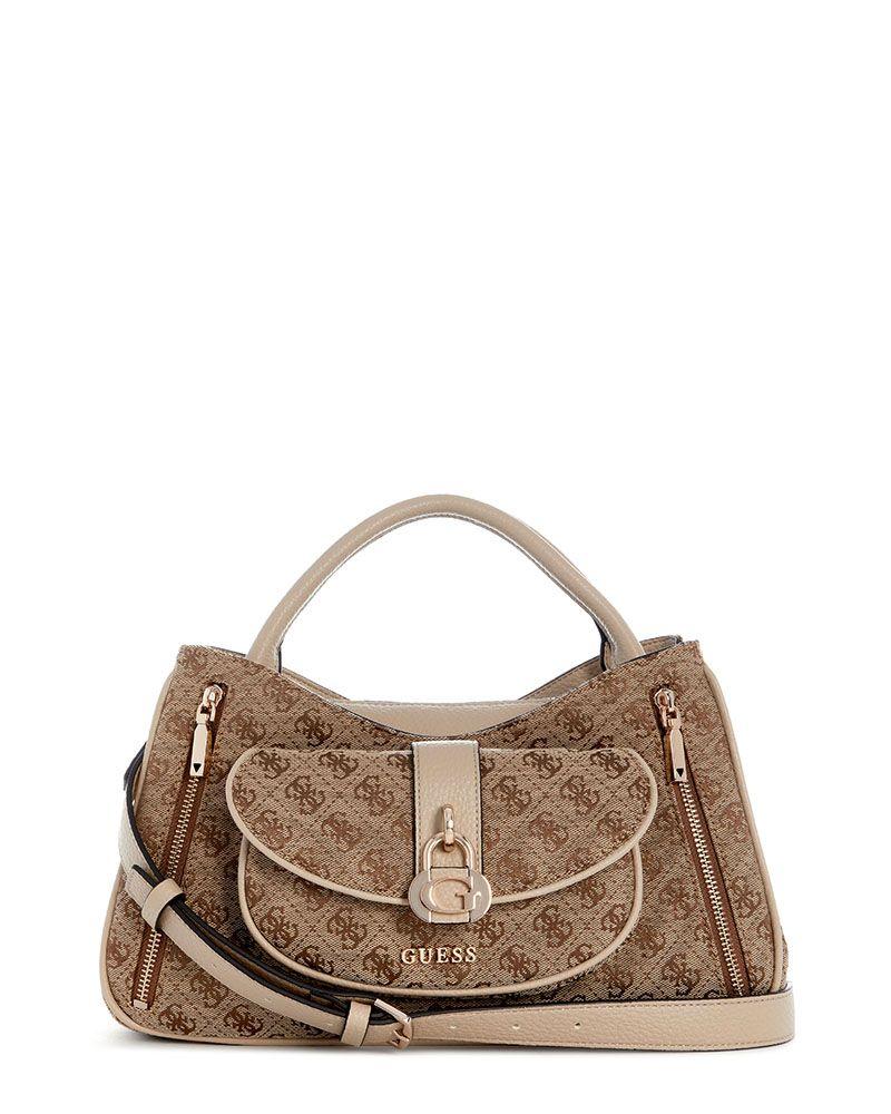 Cartera Jessa Girlfriend Satchel Café-0