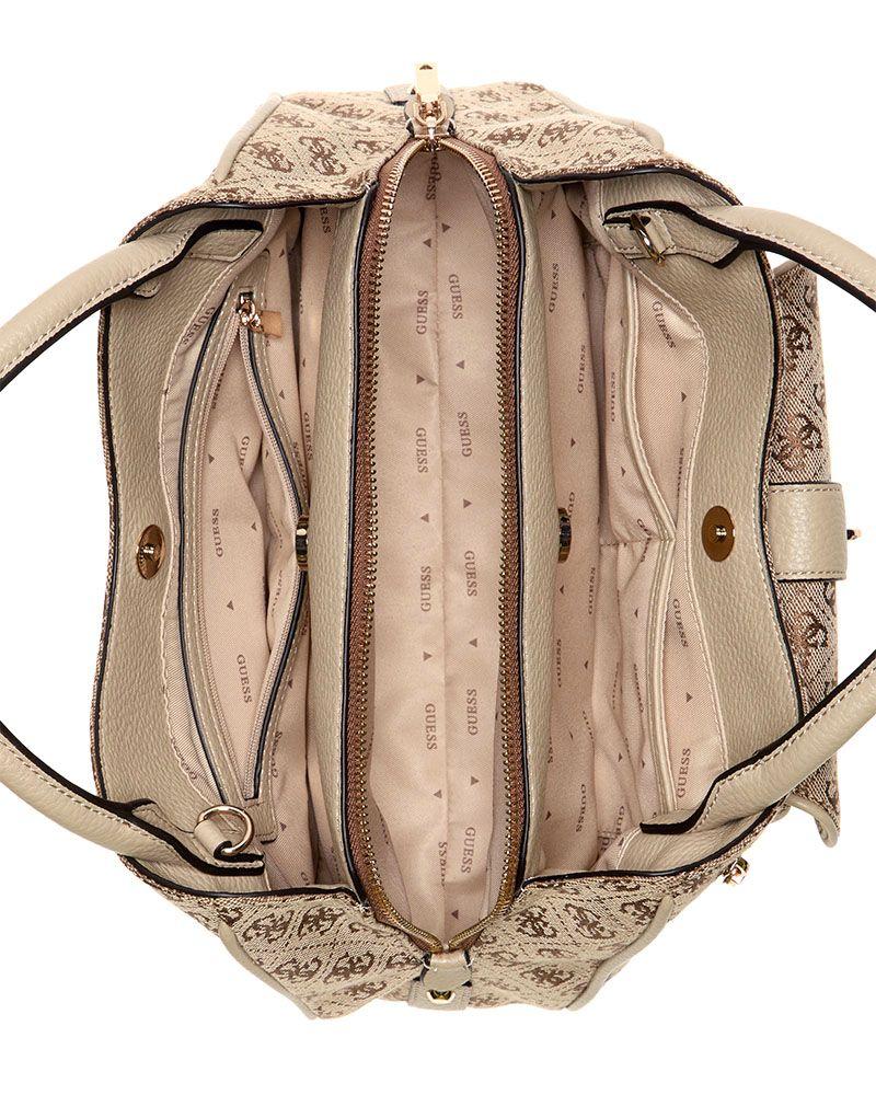 Cartera Jessa Girlfriend Satchel Café-3