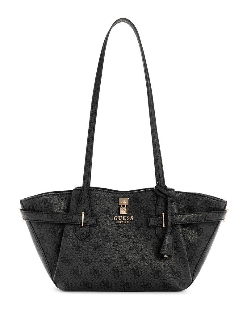 Cartera Guess Mujer Yesba Grlfrnd Shoulder Satchel Gris Oscuro-0