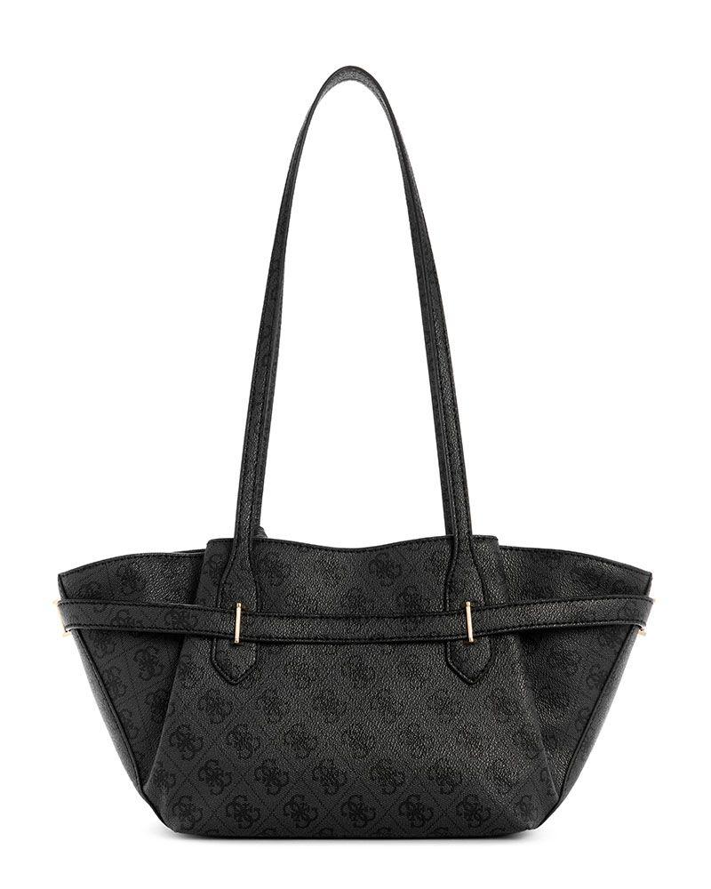 Cartera Guess Mujer Yesba Grlfrnd Shoulder Satchel Gris Oscuro-2