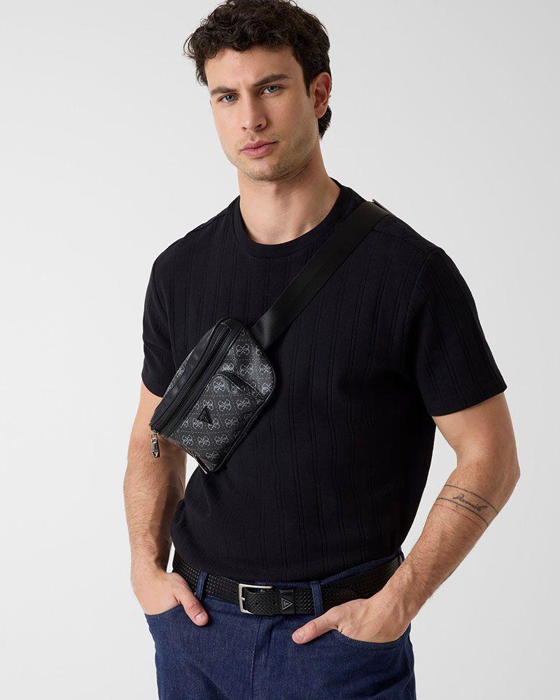 Banano Milano Bumbag M Negro-5