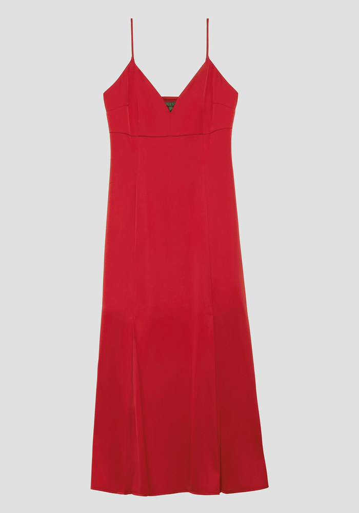 Vestido Guess Mujer Sl Monique Dress Rojo-1