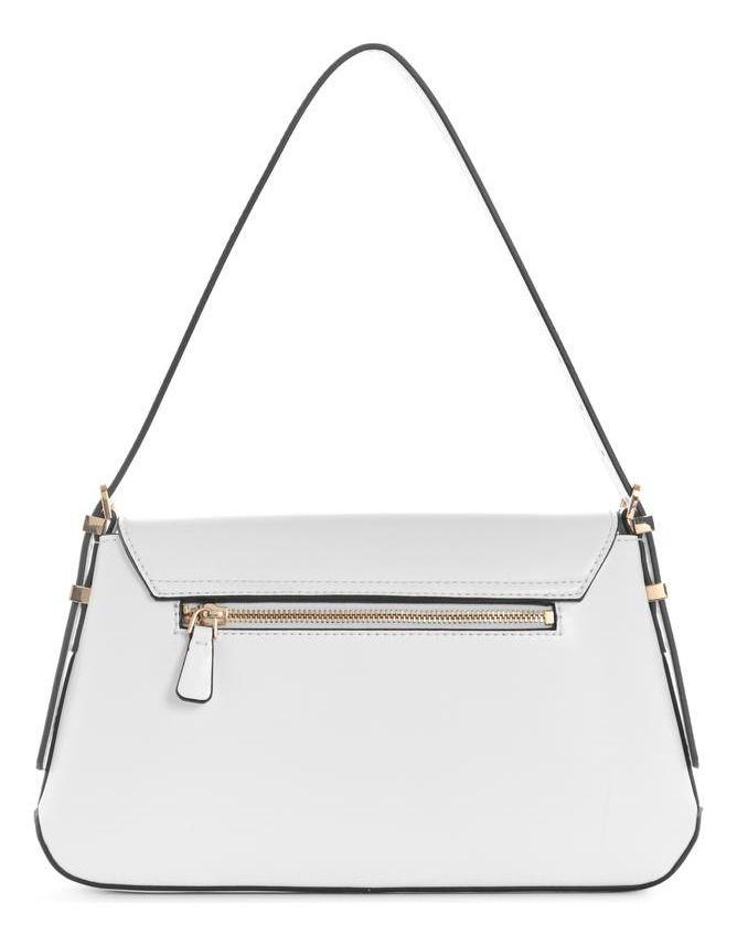 Cartera Guess Mujer Desideria Flap Shoulder Bag Blanco-2
