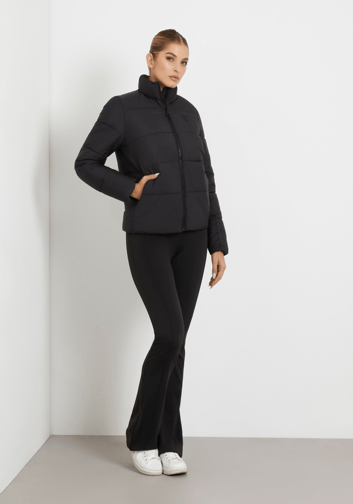 Chaqueta Guess Mujer Claudia Light Puffer Jacket Negro-3