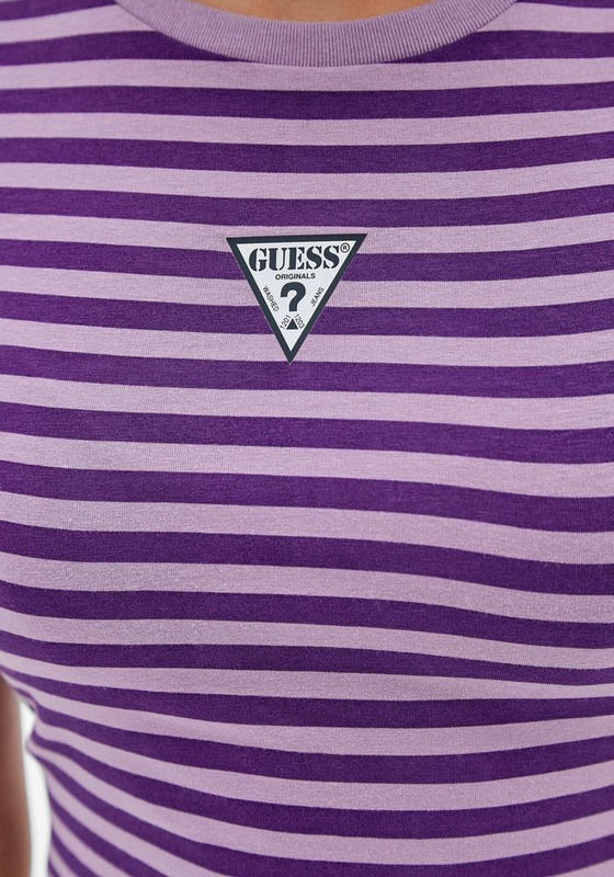 Polera Guess Mujer Graphic Teeshirts Morado-2