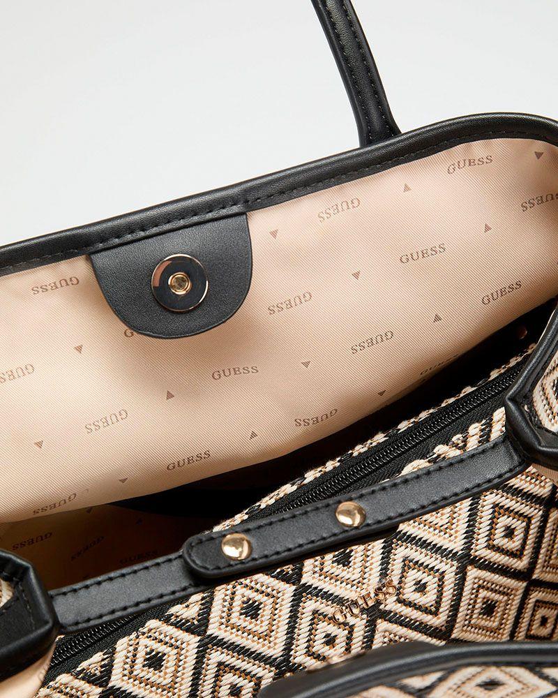 Cartera Sophia Large 2 In 1 Tote Negro-7